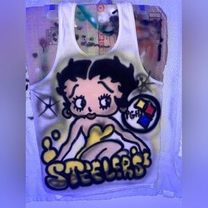 Betty Boop steeler shirt